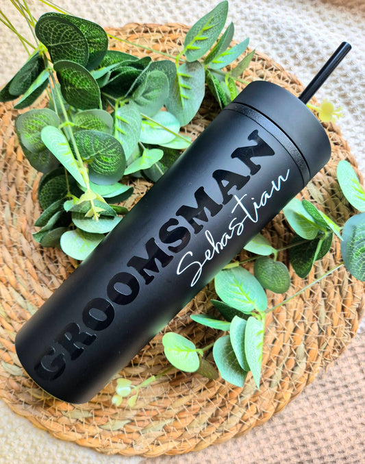 Personalised Groomsman Tumbler