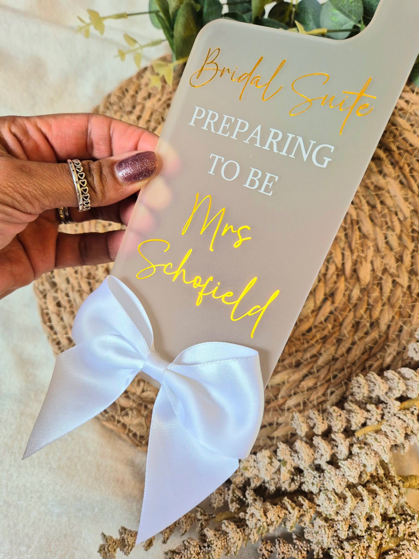 Wedding Day Door Hanger