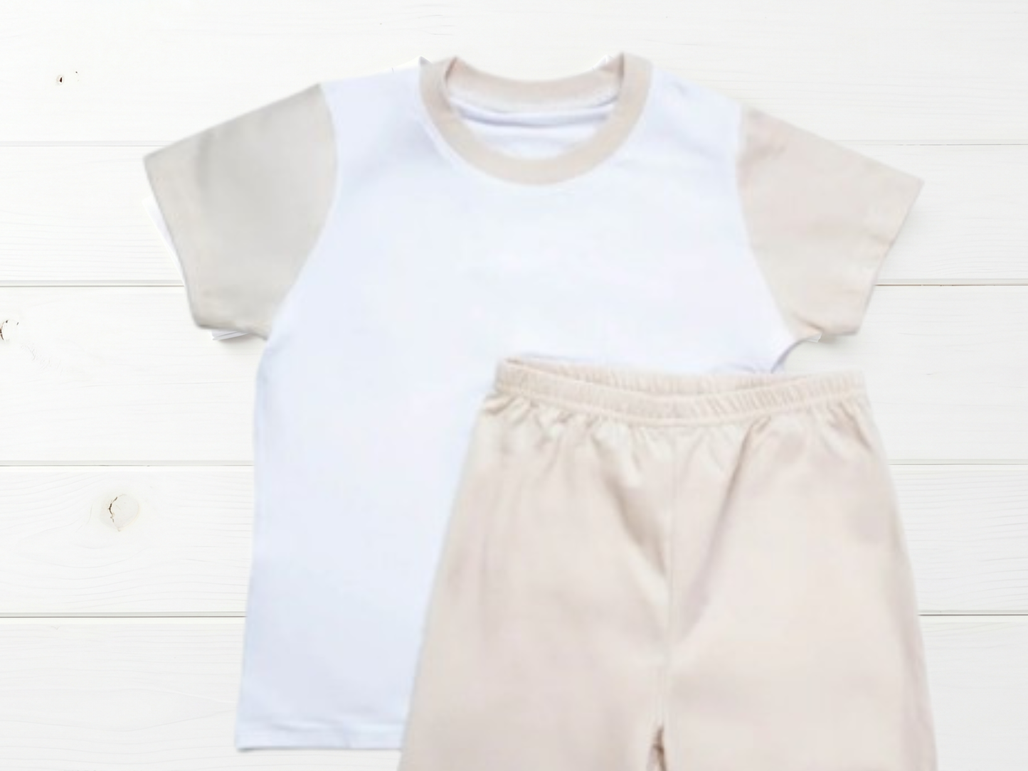 When I Wake Up I will Be Starting School Pyjamas - Stone