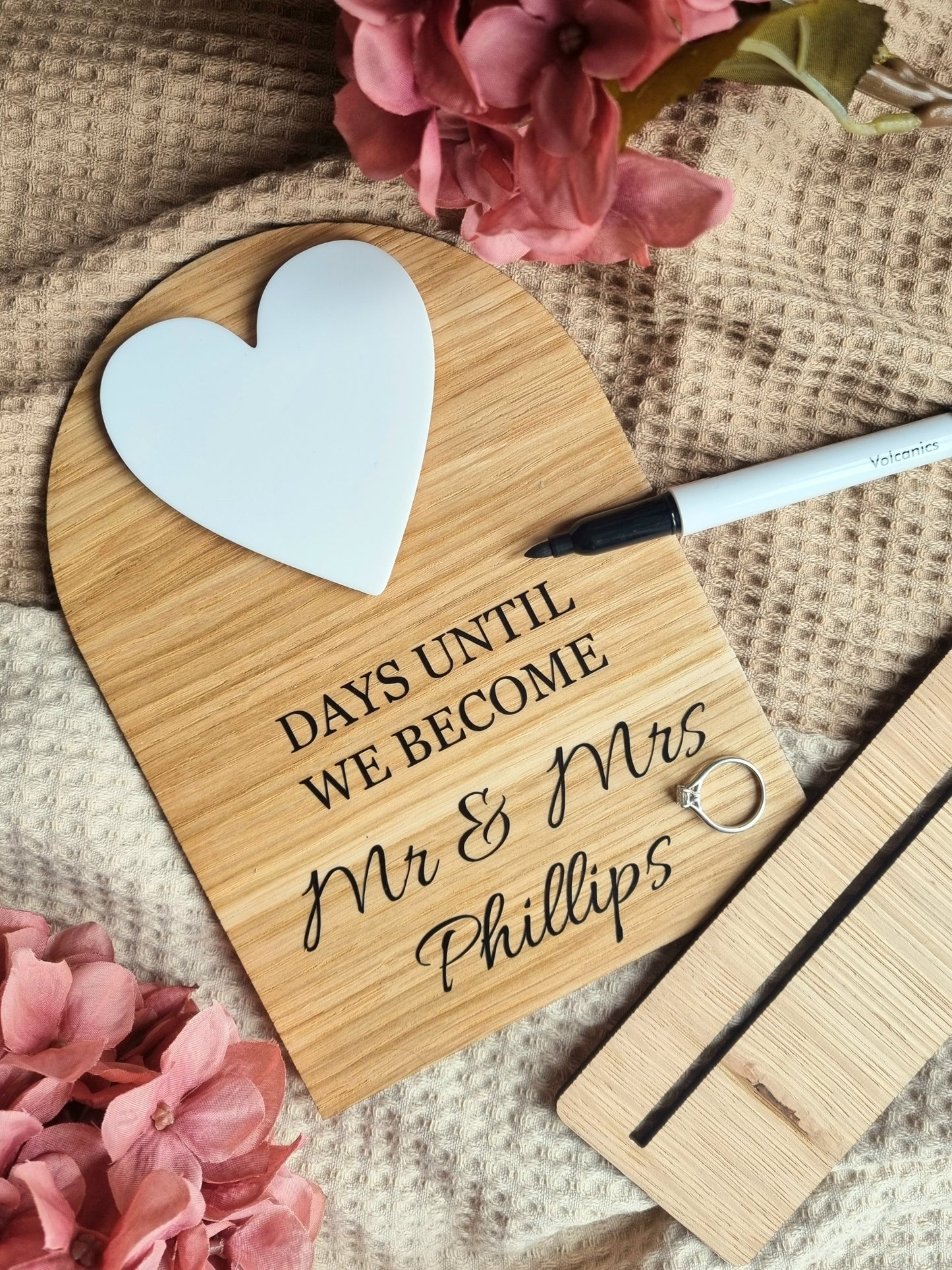 Wedding Countdown Plaque