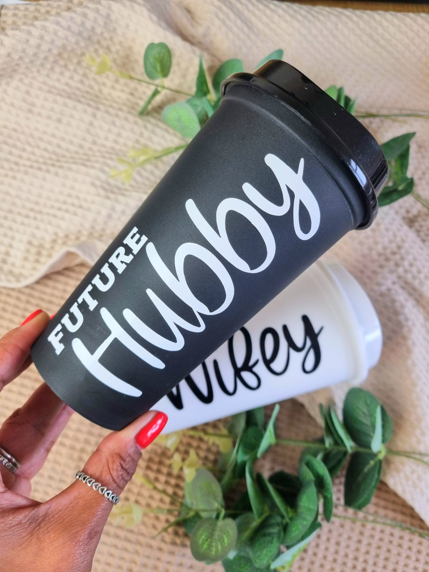 Future Hubby & Wifey Hot Cups