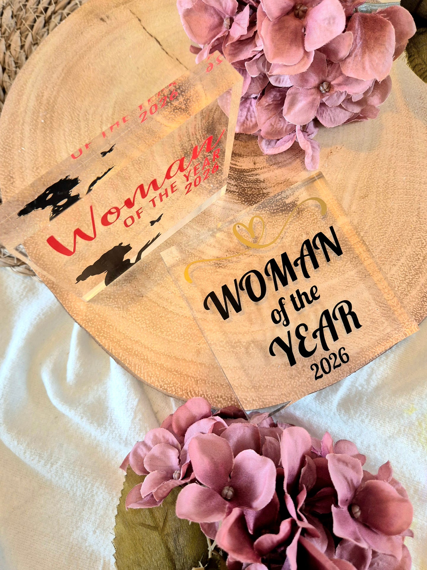 Acrylic Awards - Woman Of The Year