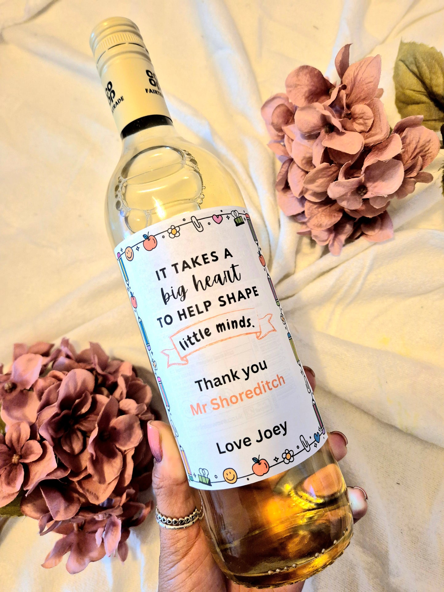 Wine Bottle Labels - Teachers