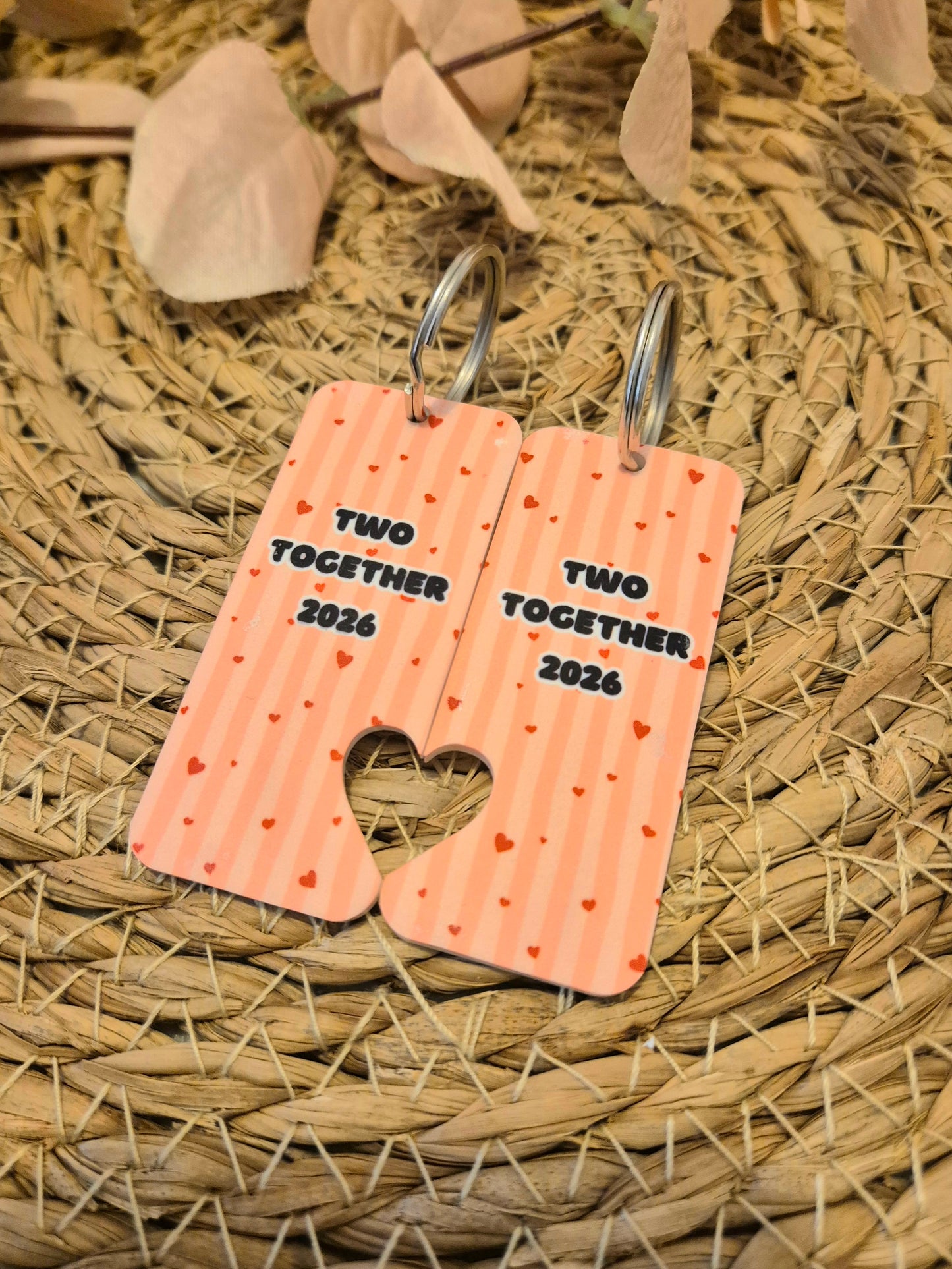 Competition Gifts - Heart Fob Keyrings