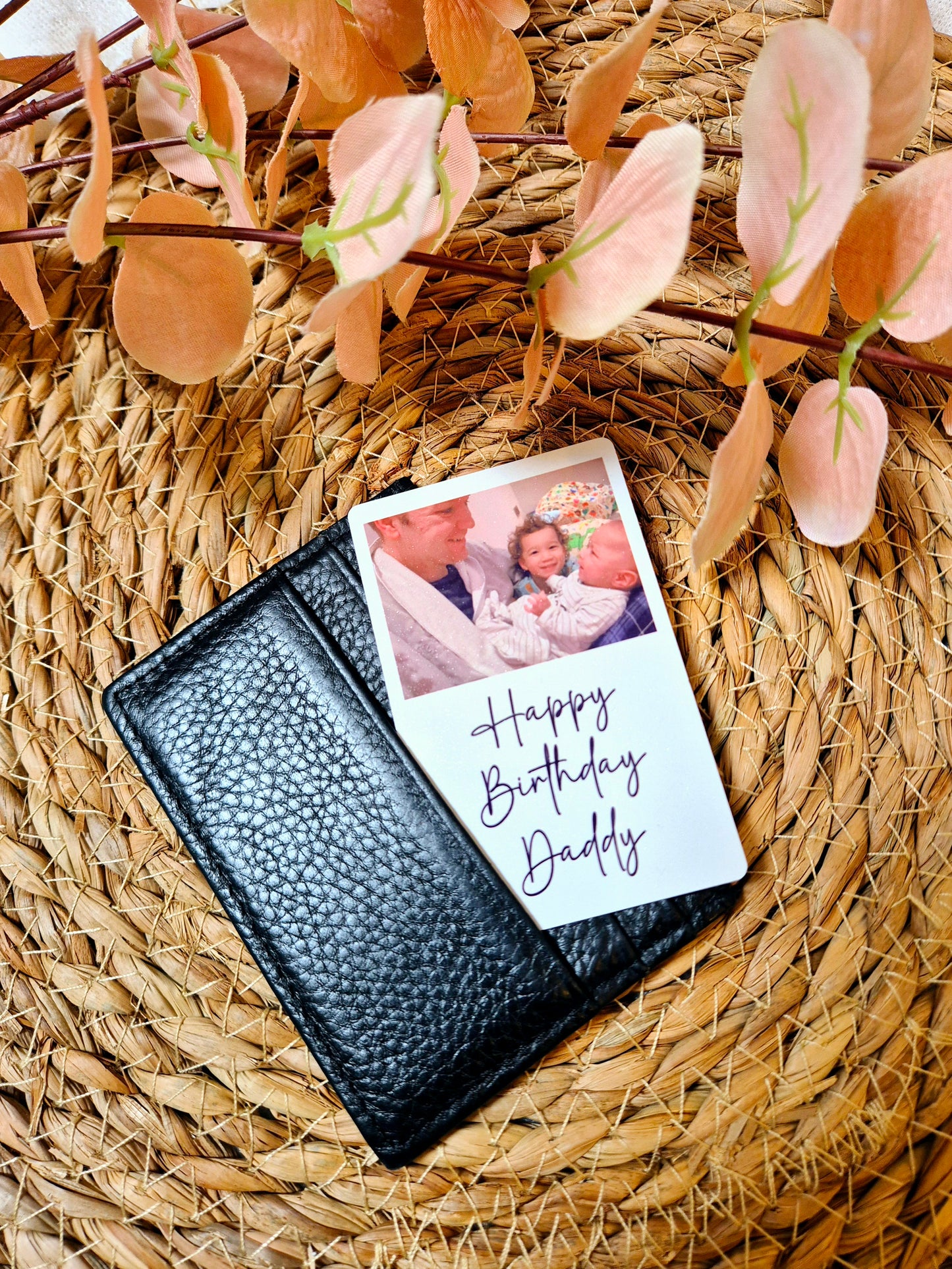 Metal Photo Wallet Card