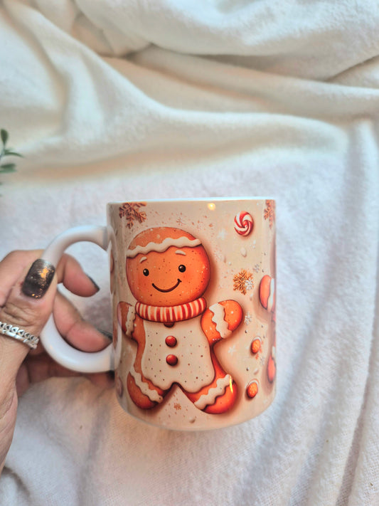 Gingerbread Man Mug