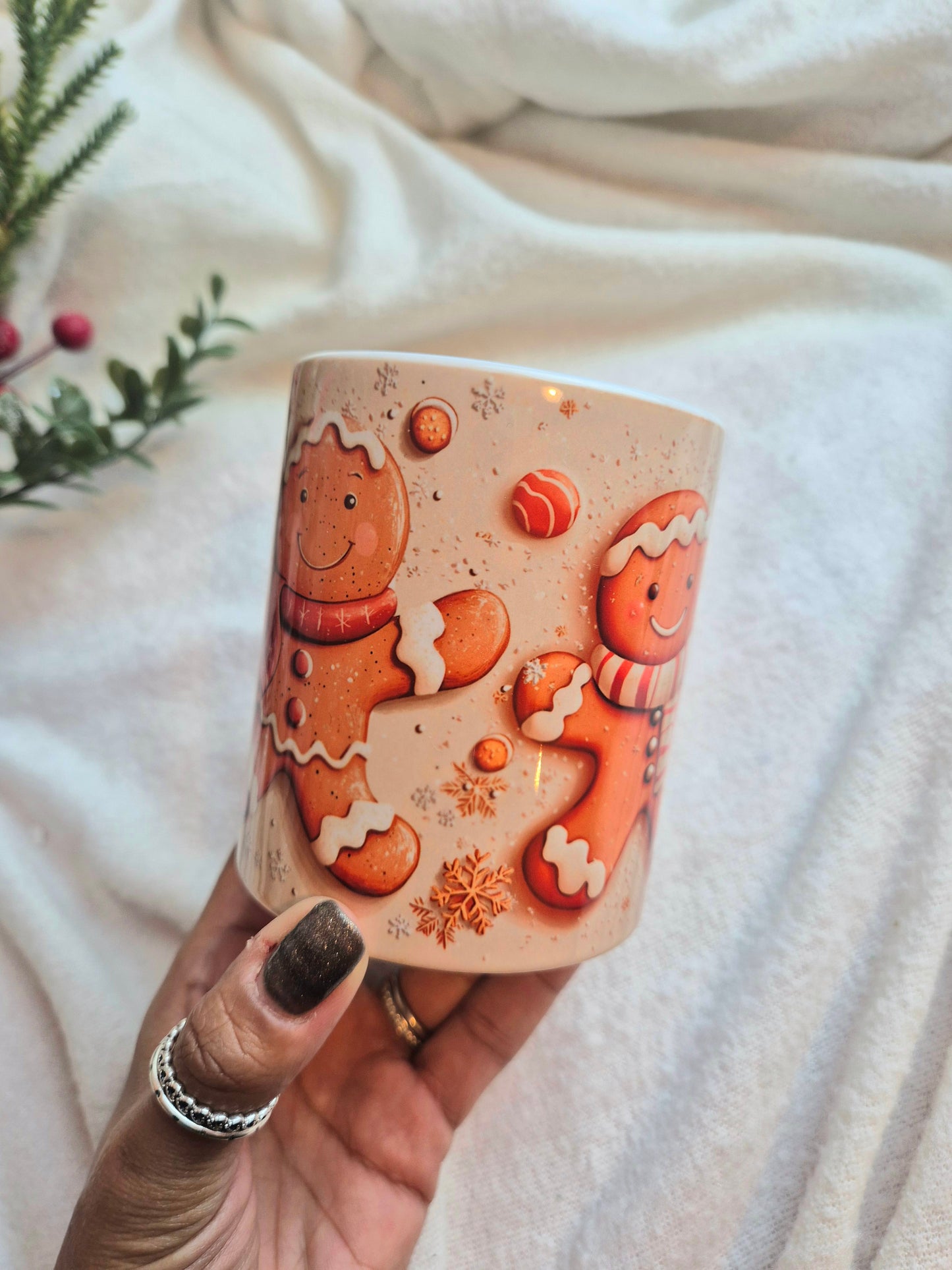 Gingerbread Man Mug