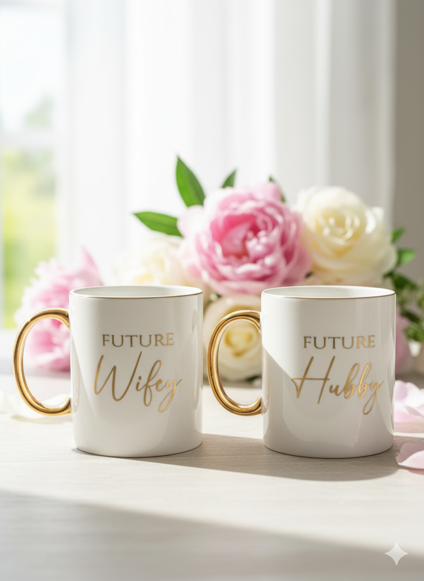 Future Hubby & Wifey Mugs