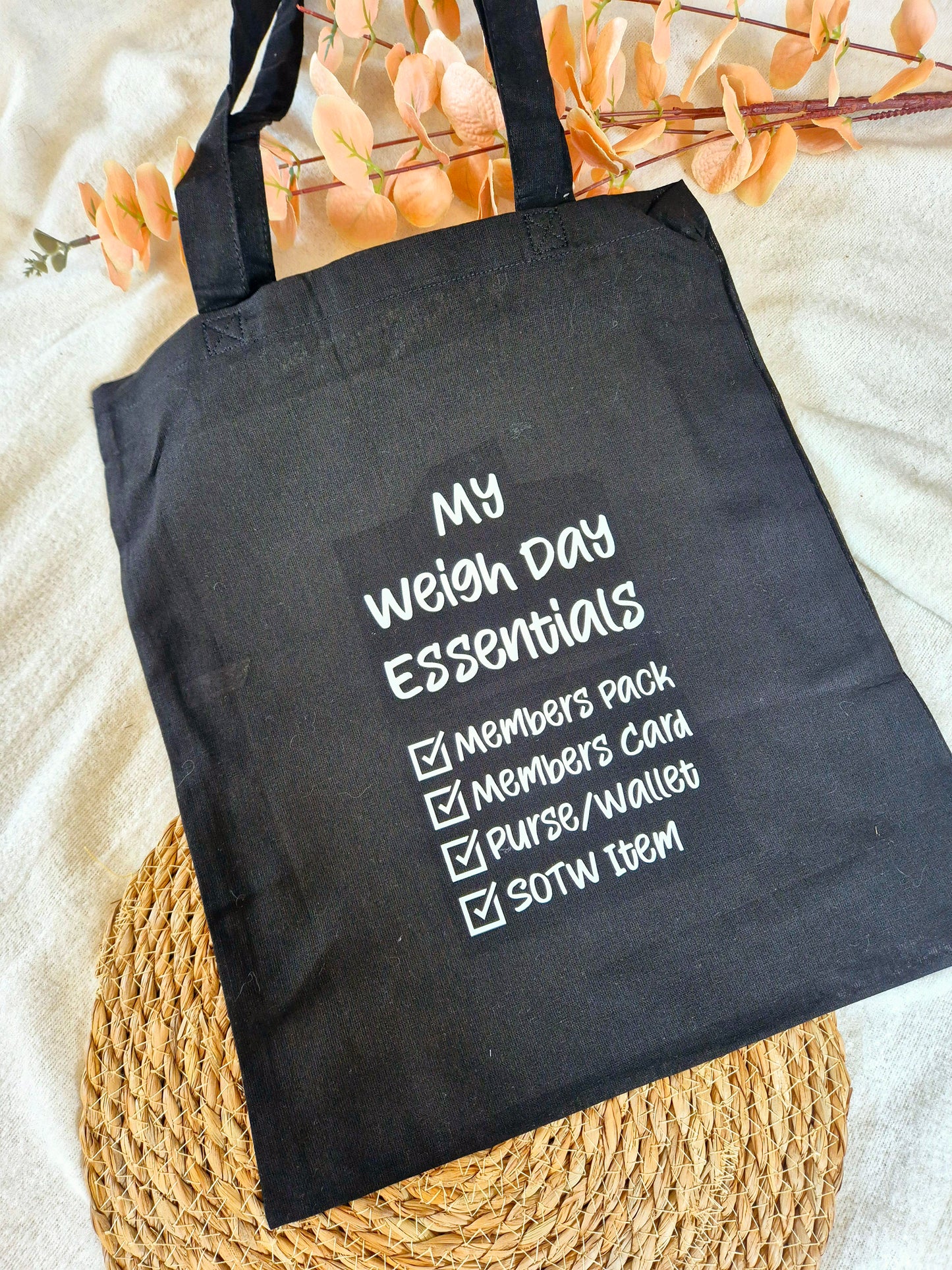 Weigh Day Canvas Bag