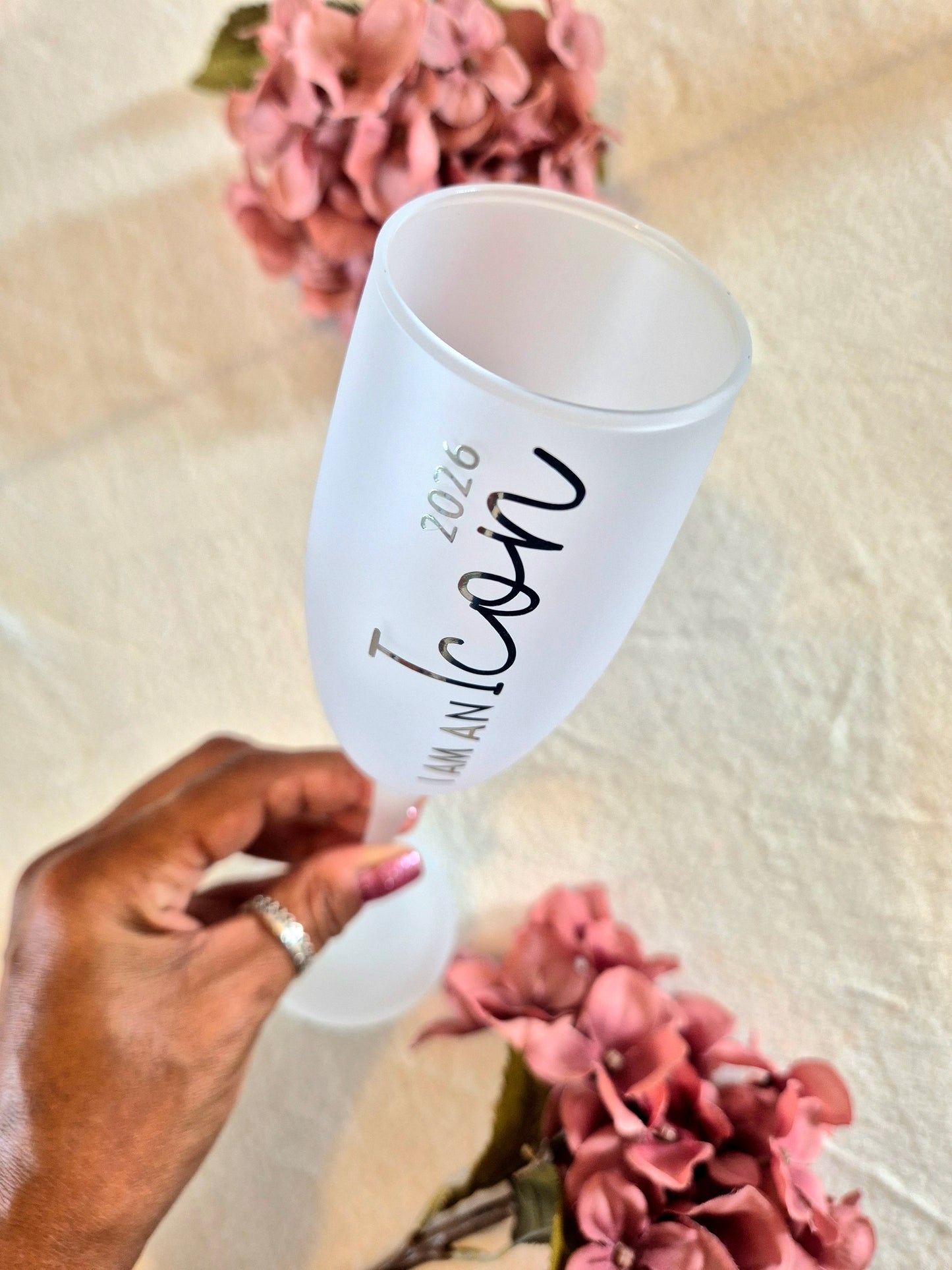 Icon 2026 - Frosted Champagne Flute