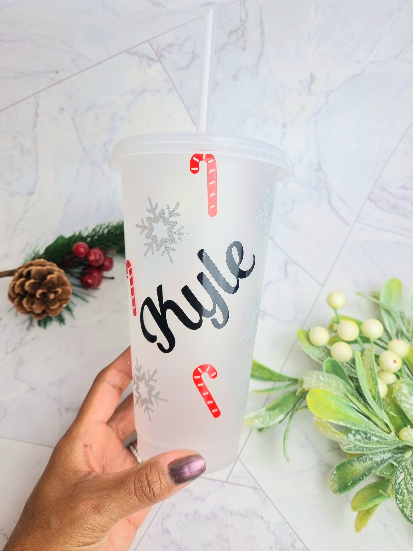 Personalised Christmas Cold Cup