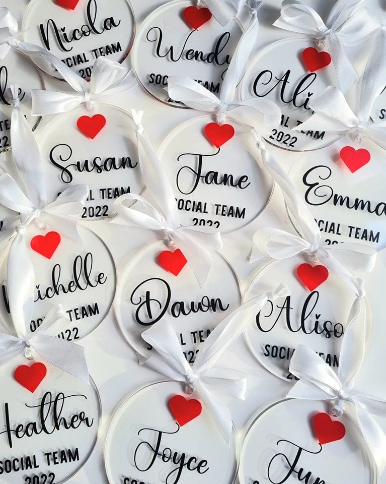 Social Team Christmas Decorations