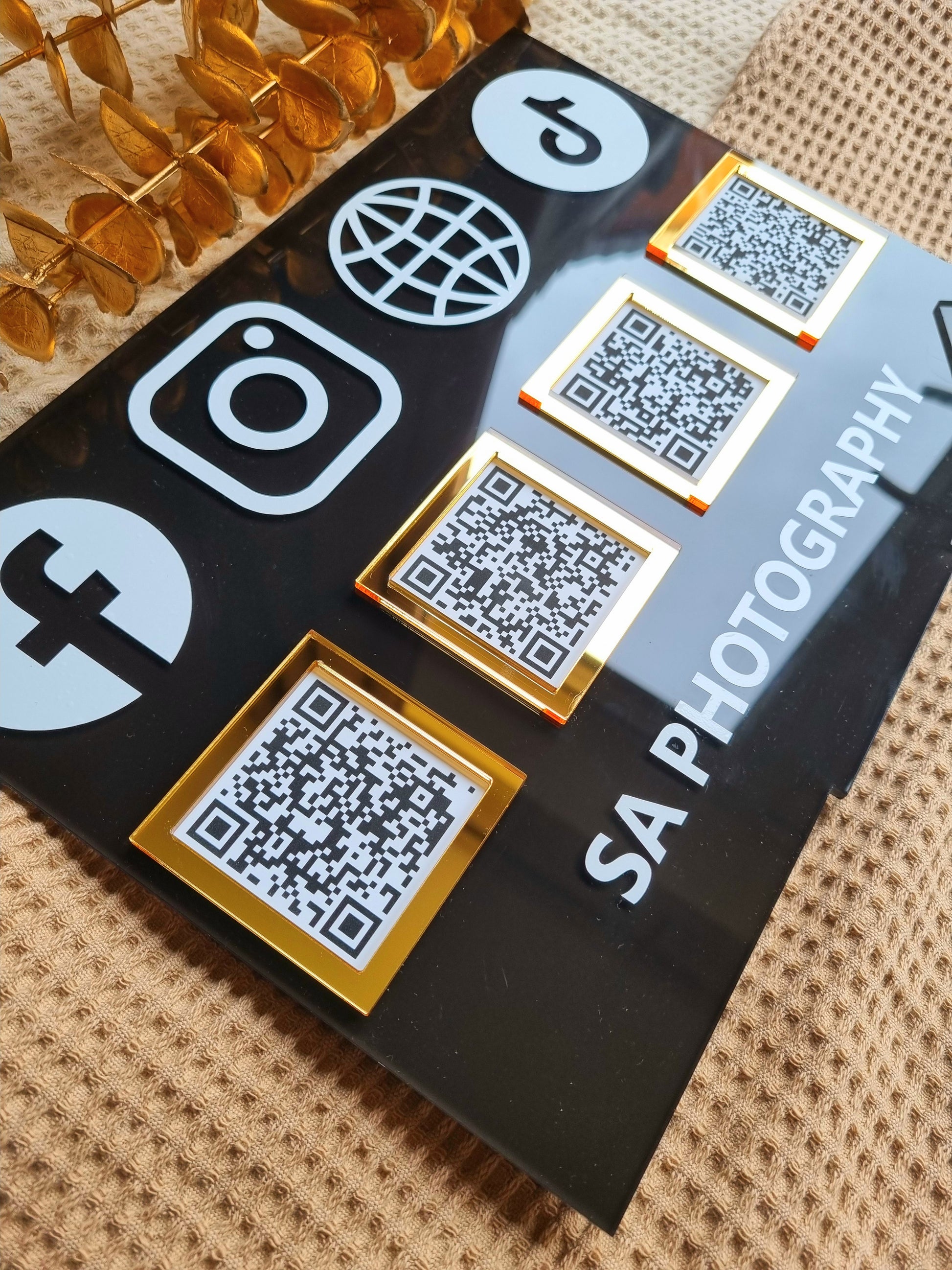 A4 QR Code Signs – Lux & Co.