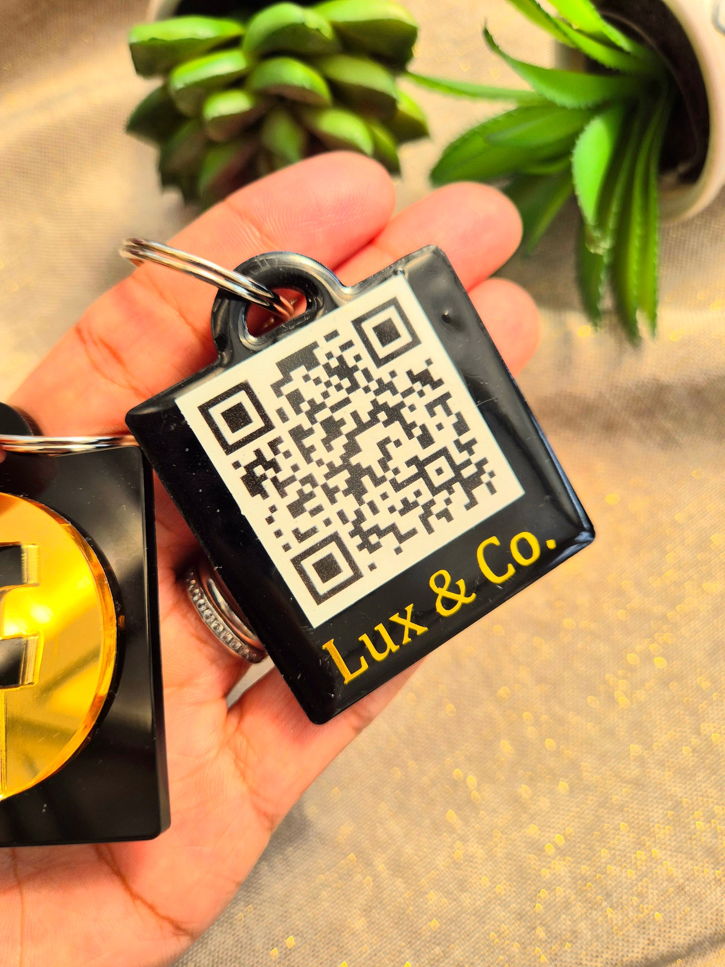 QR Code Keychain