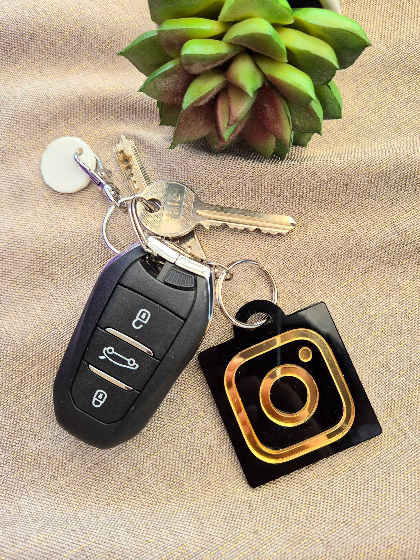 QR Code Keychain