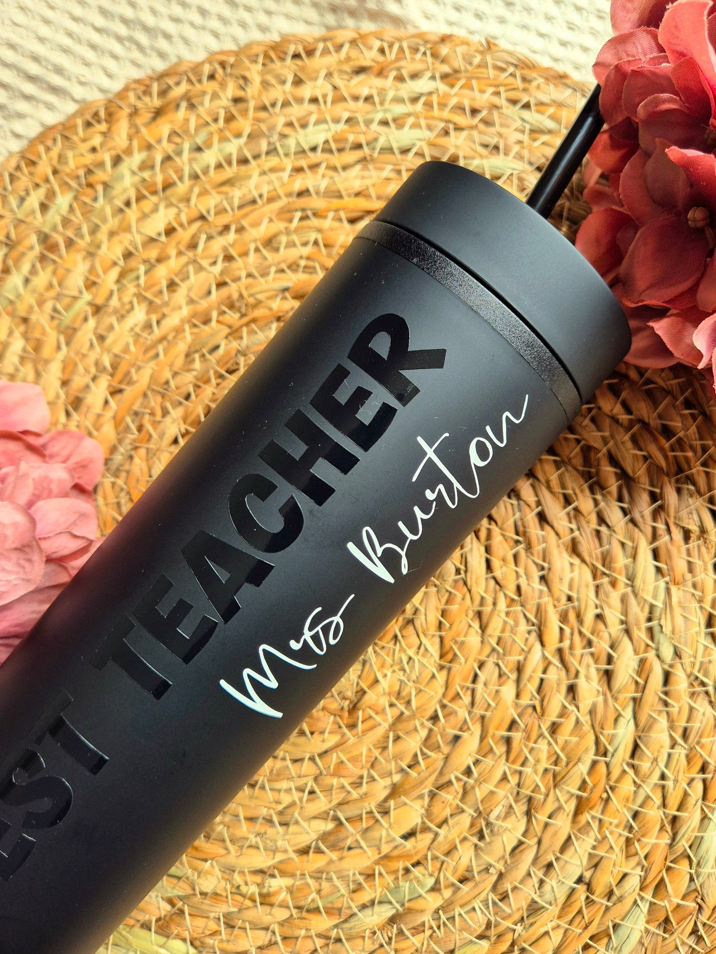 Black Teacher Tumblers