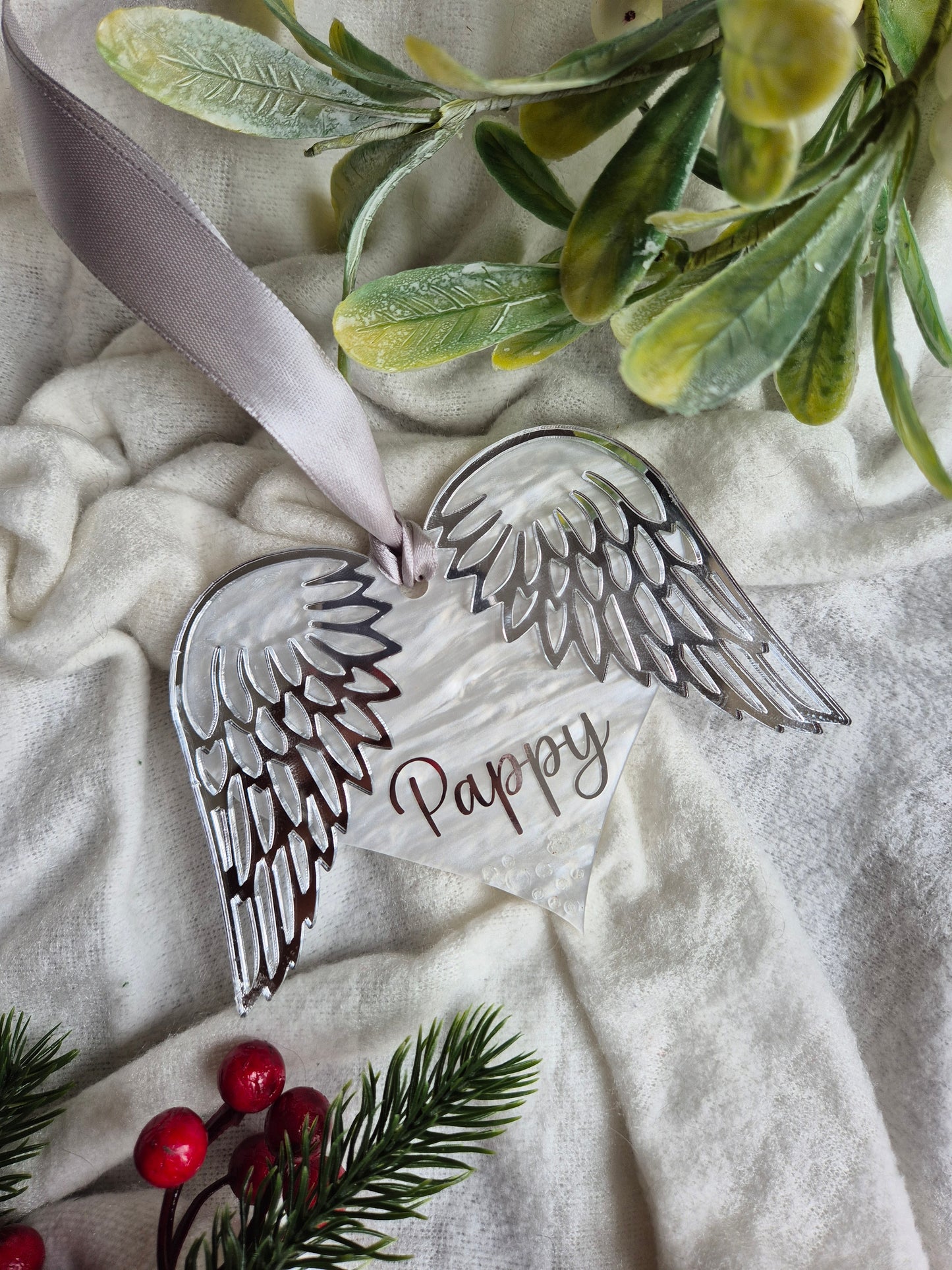 Memorial Angel Wings Decoration