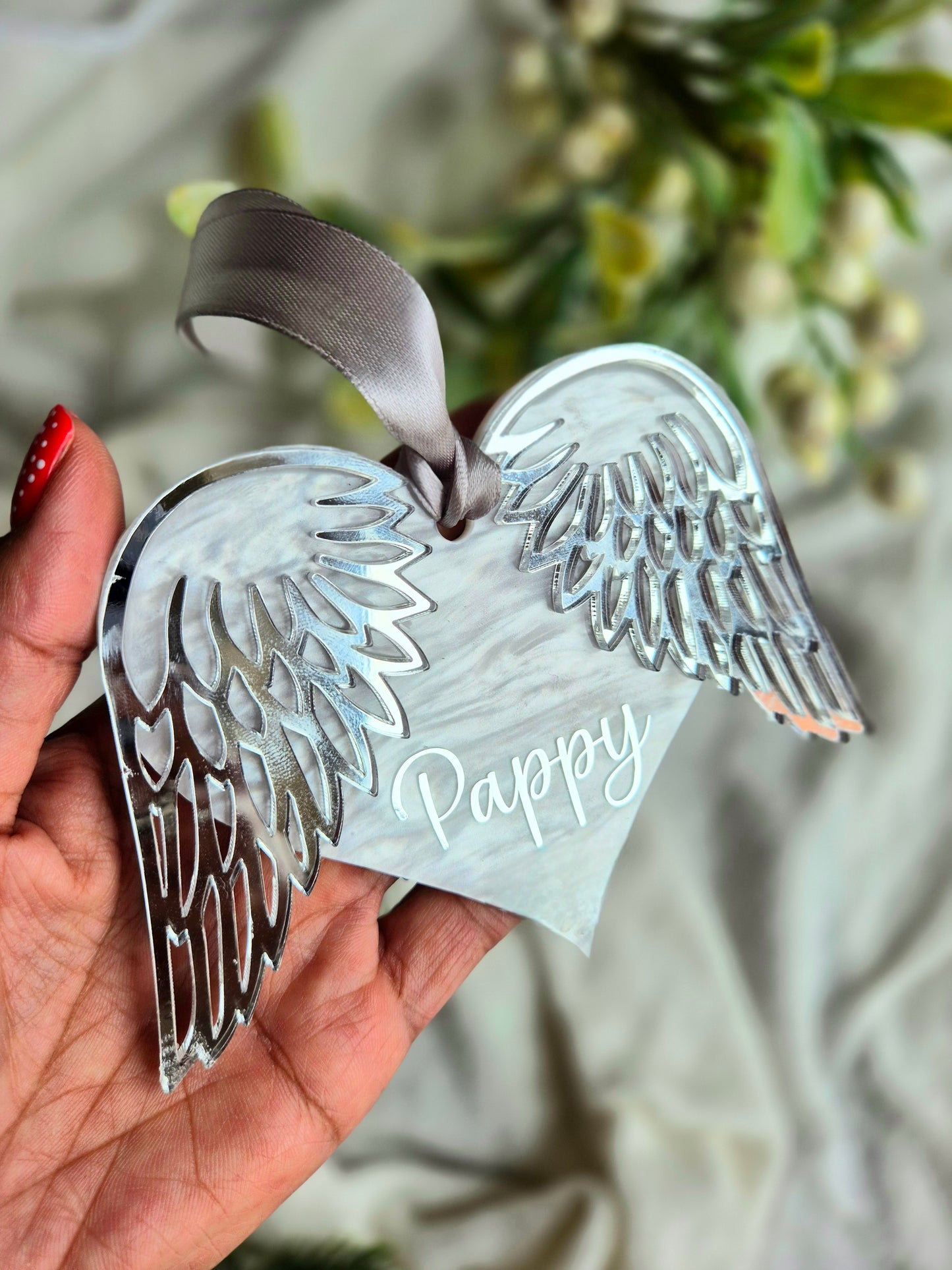 Memorial Angel Wings Decoration