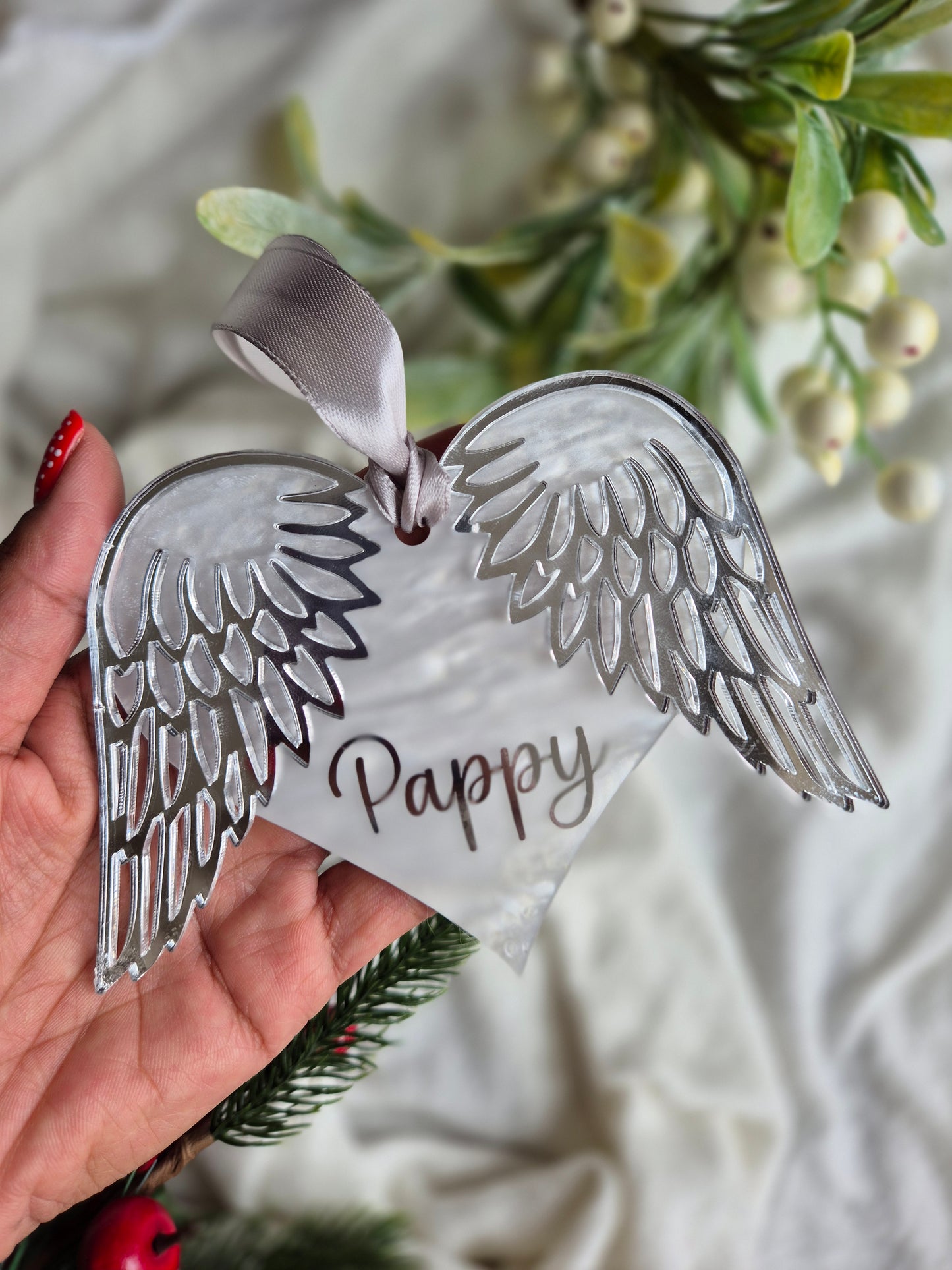 Memorial Angel Wings Decoration