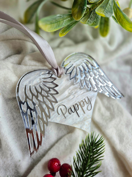 Memorial Angel Wings Decoration