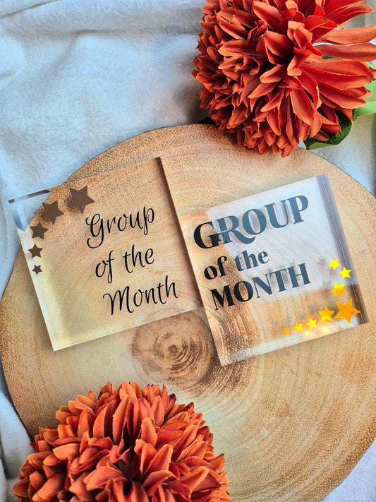 Group Of The Month Awards