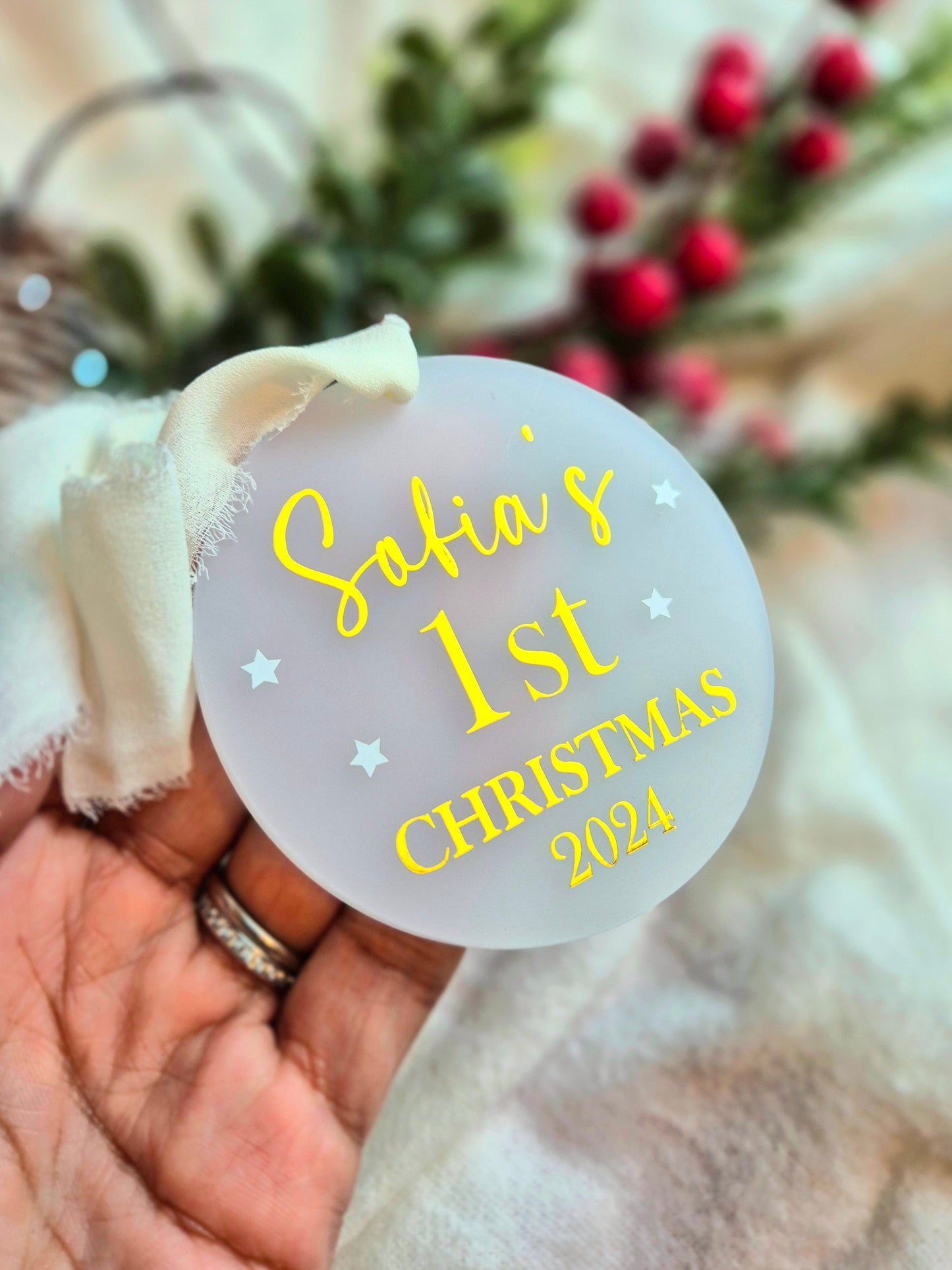 Baby's First Christmas Bauble