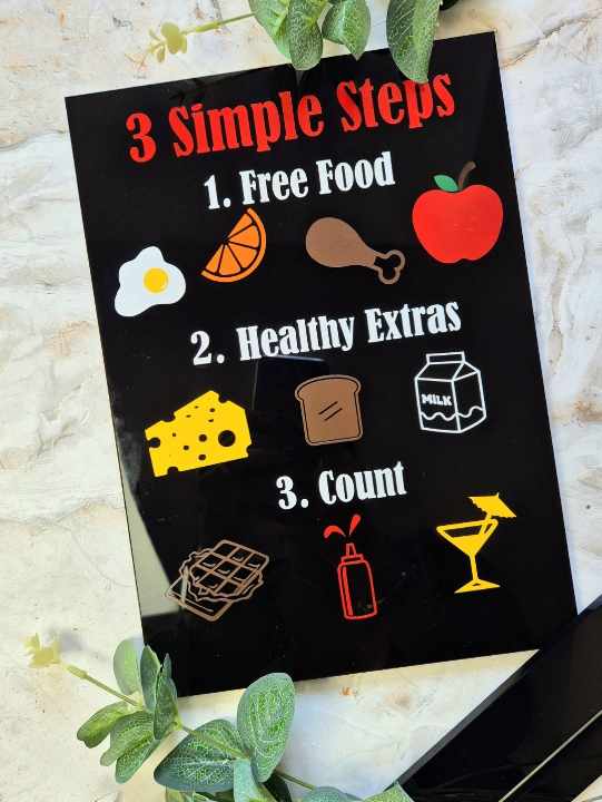 3 Step Sign