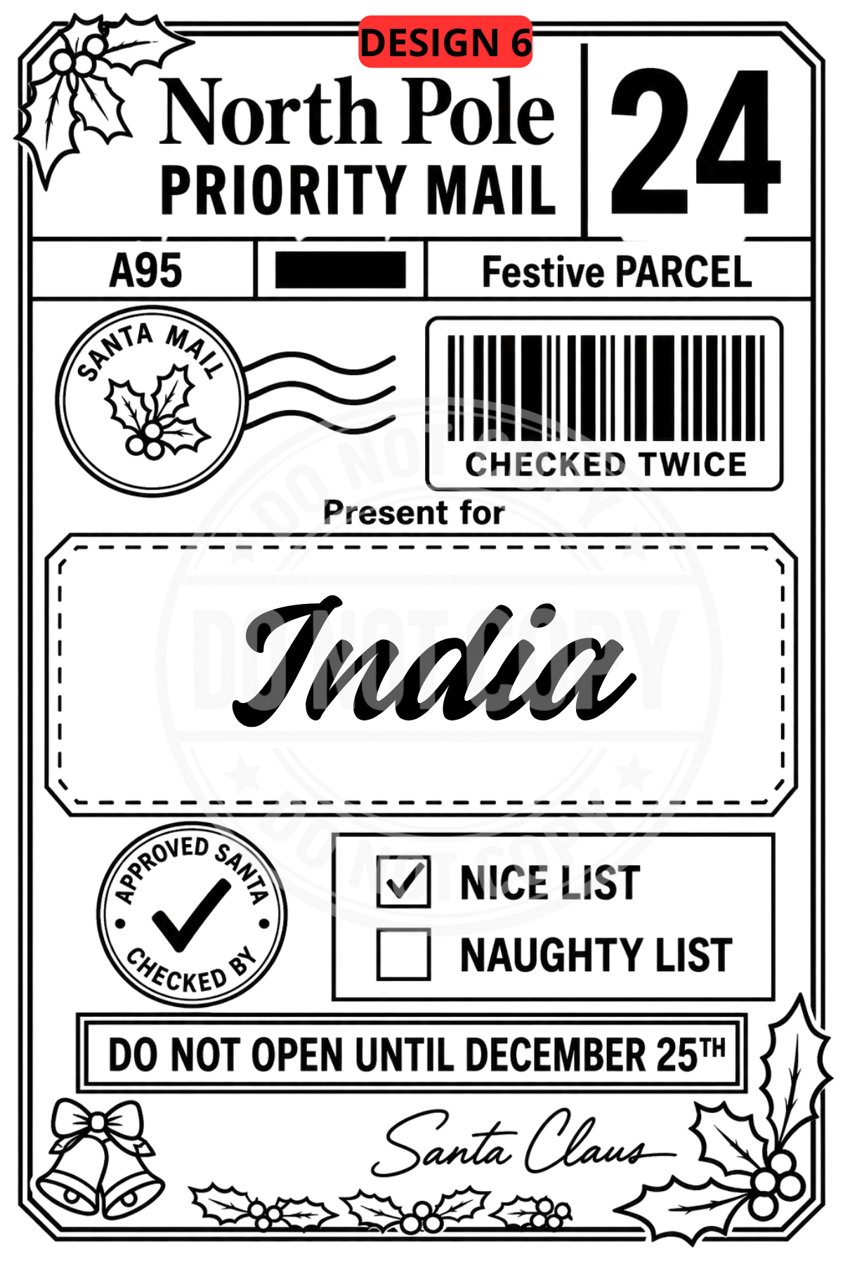 Christmas Labels