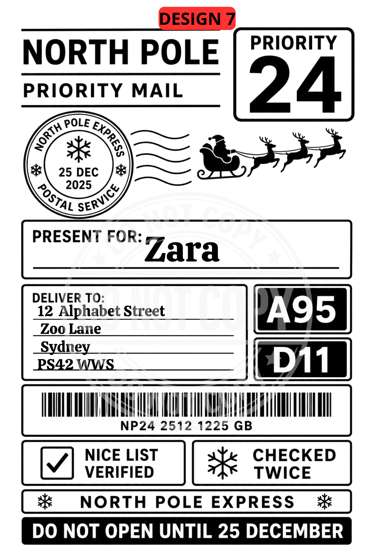 Christmas Labels