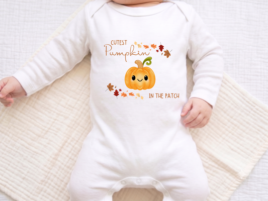 Cutest Pumpkin in the Patch Romper