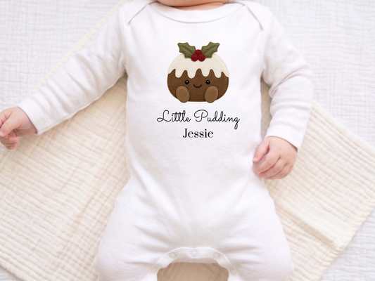 Little Pudding Christmas Romper