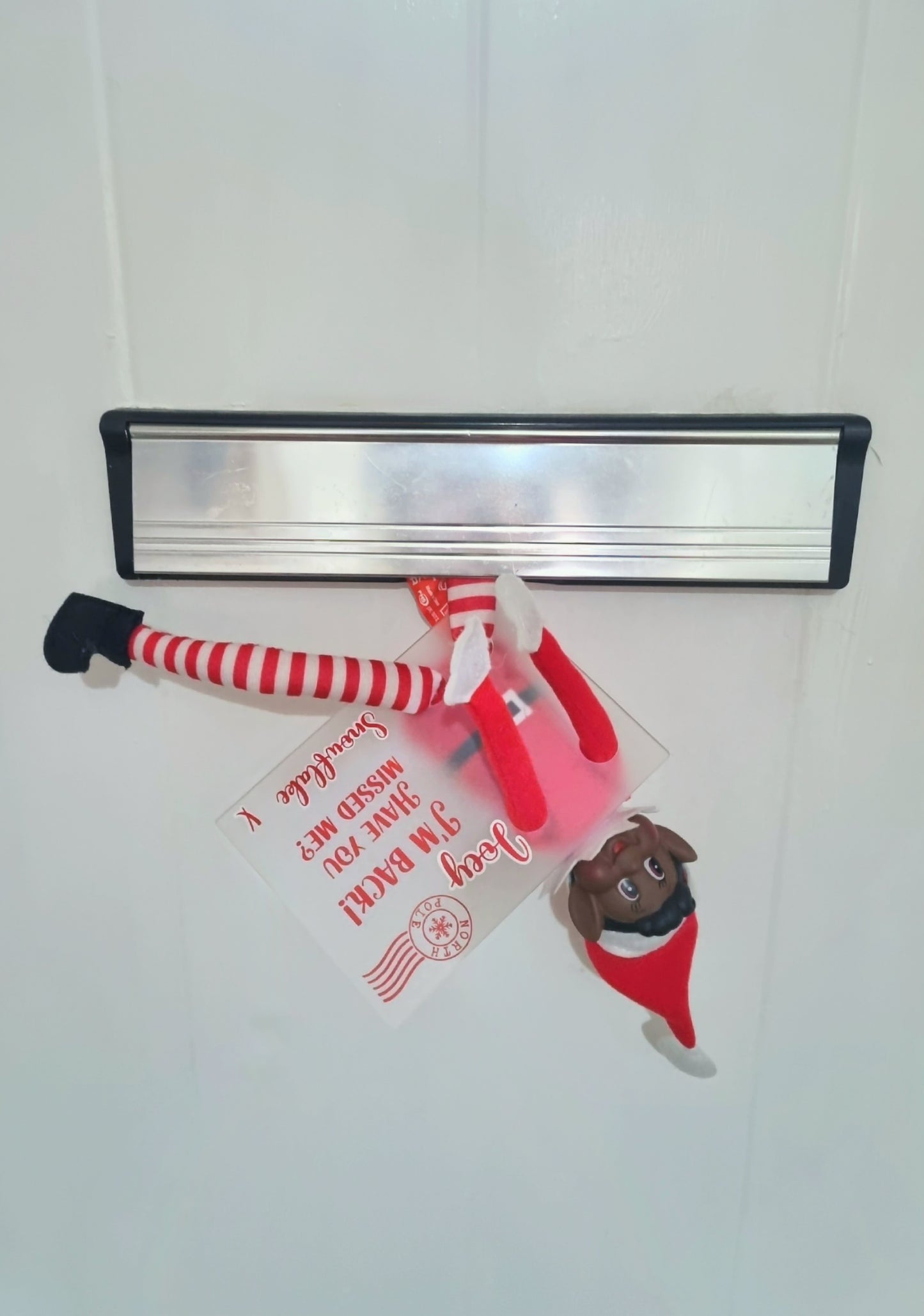 Elf On The Shelf Arrival Postcard