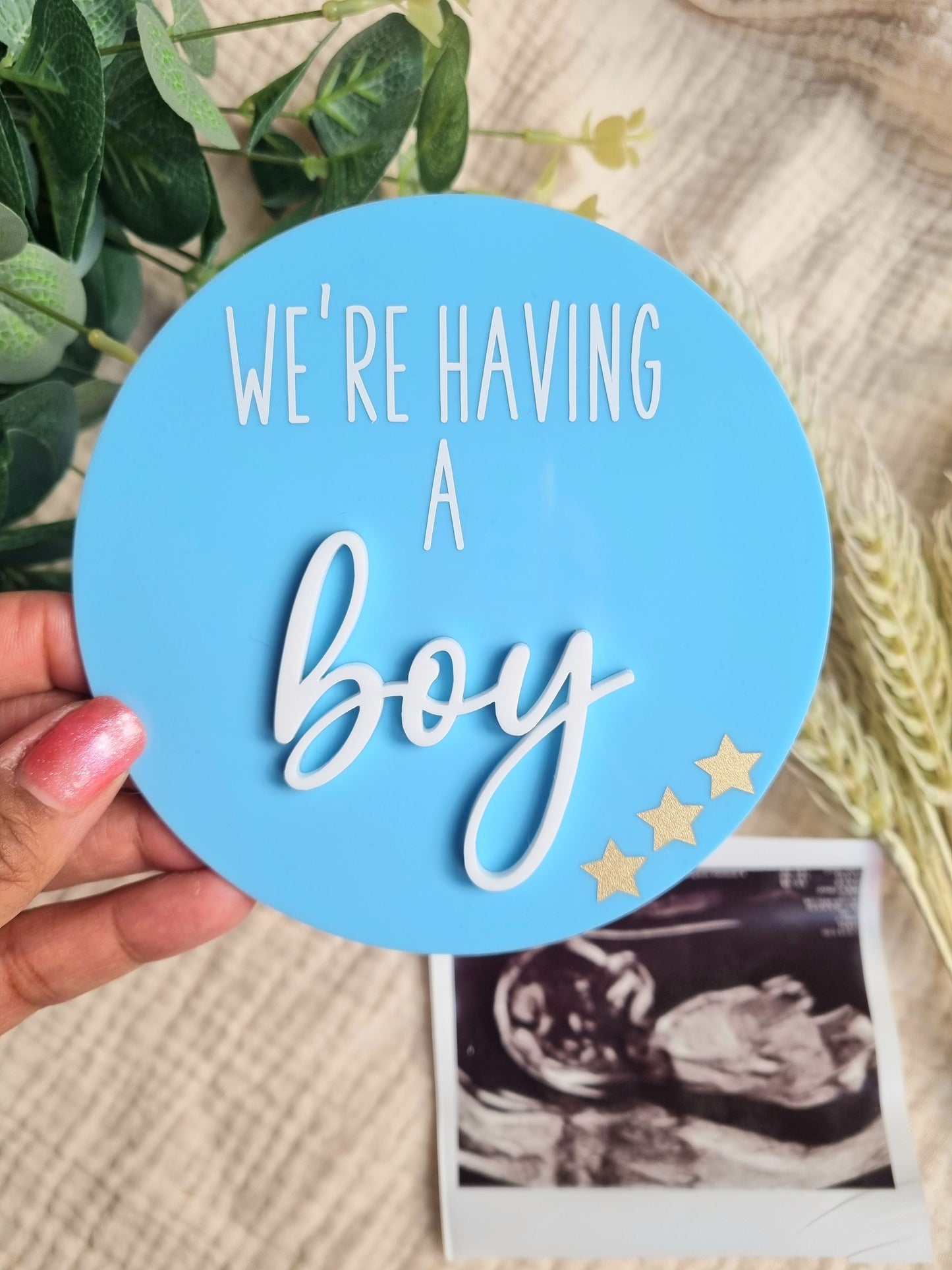 Gender Reveal Disc