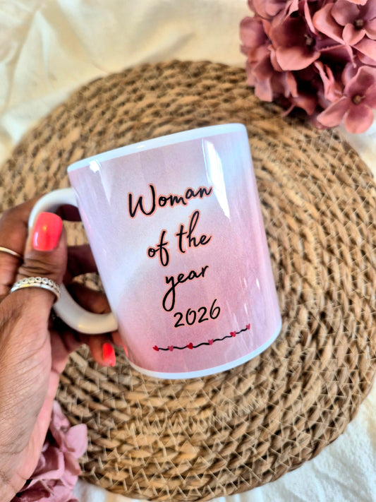 Ceramic Mugs - Woman Of The Year
