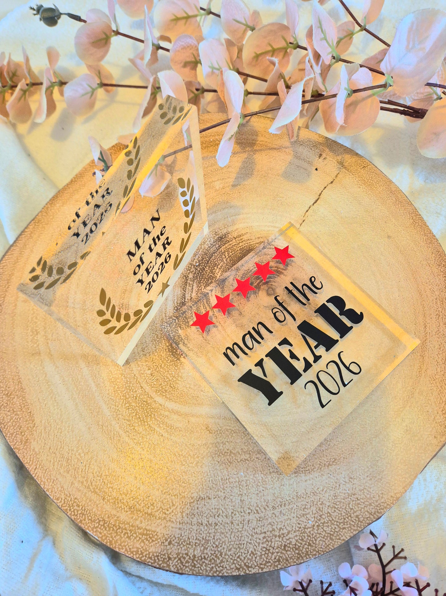 Competition Acrylic Awards - Man Of The Year