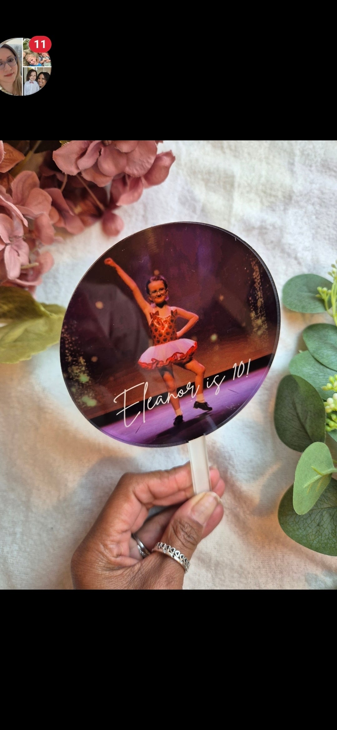 Photo Cake Topper