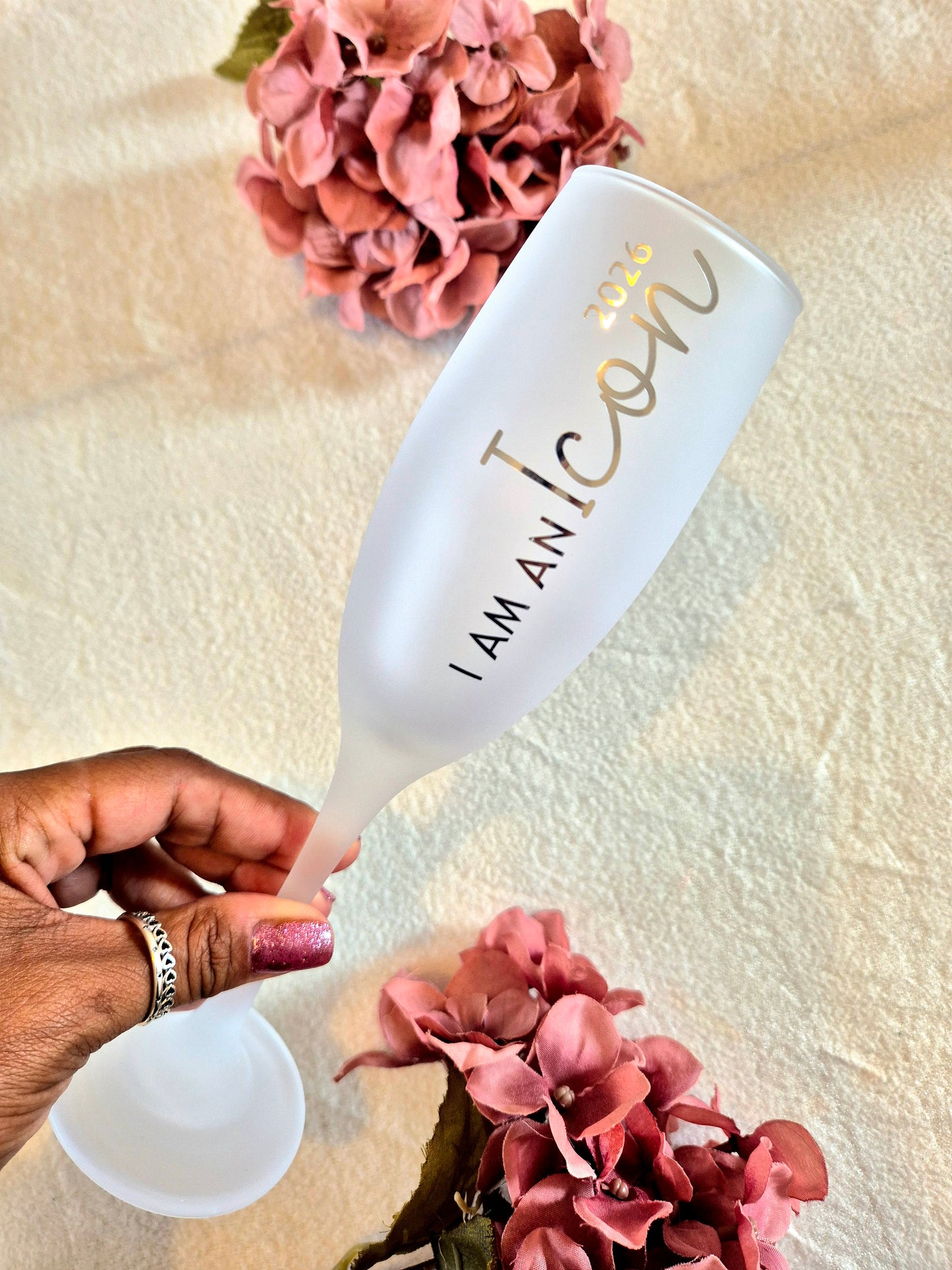 Icon 2026 -  Frosted Champagne Flute