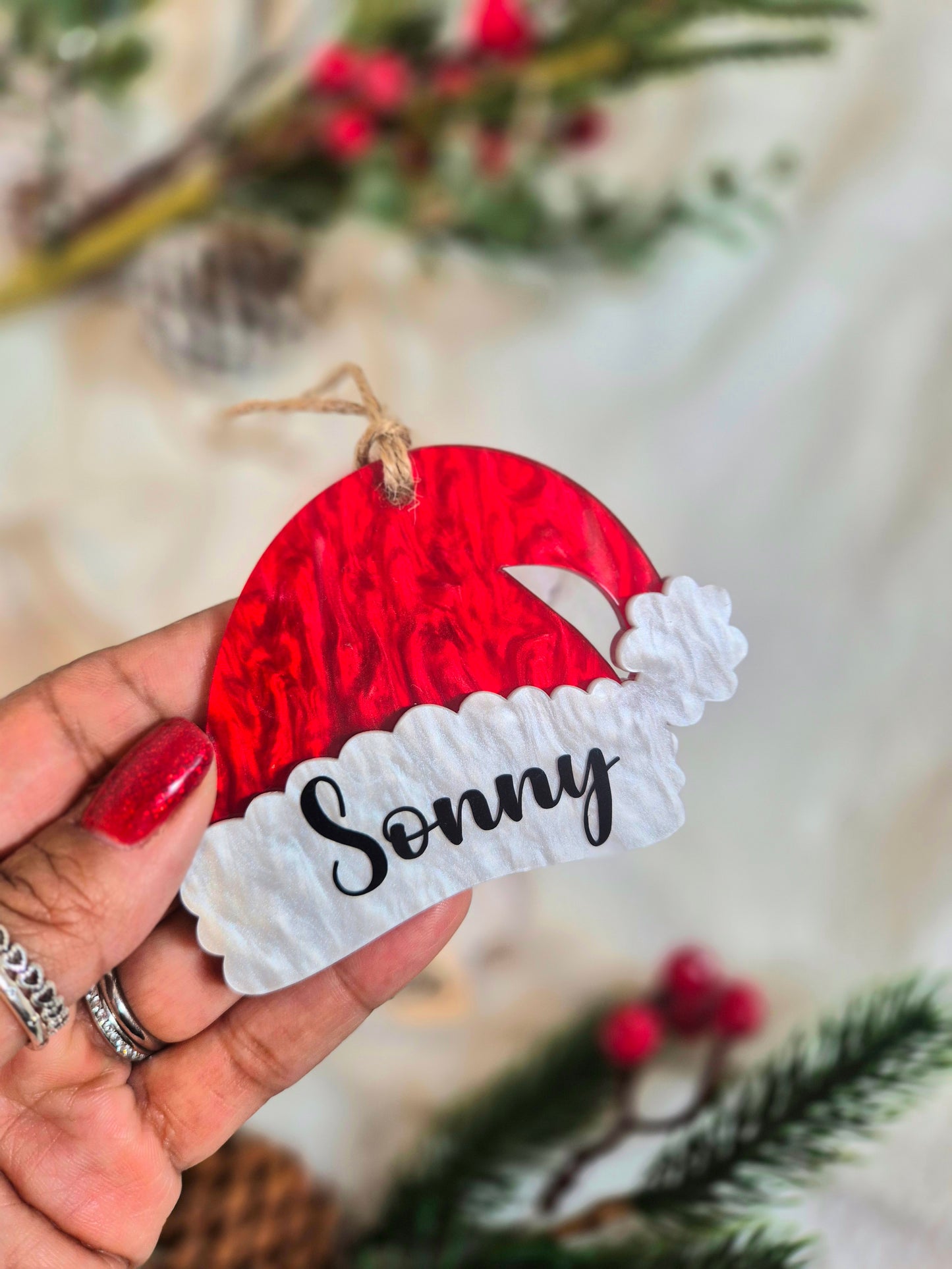 Santa Hat Decoration