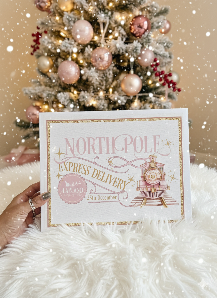 Festive Keepsake Boxes - Pink