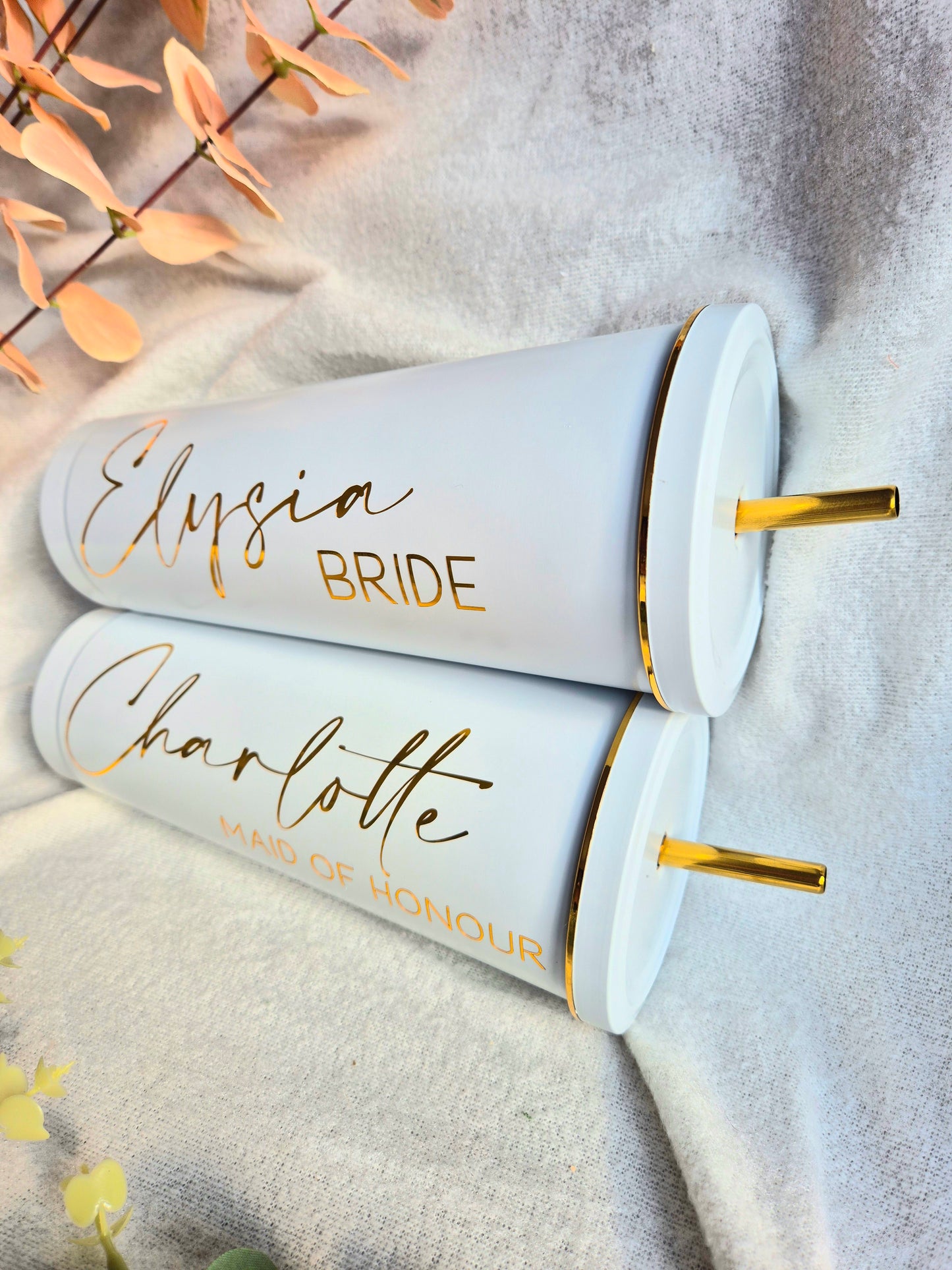 Personalised Metal Bridal Tumbler