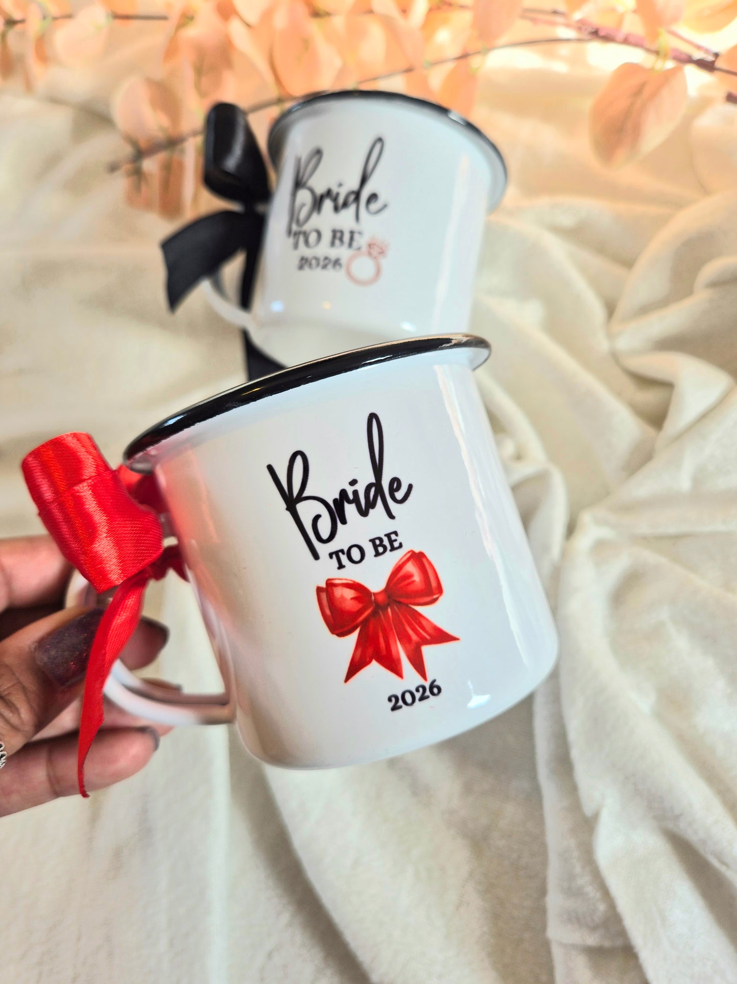 Bride To Be Enamel Mug