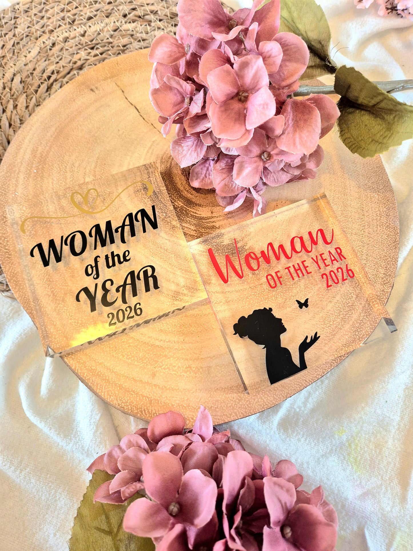 Acrylic Awards - Woman Of The Year