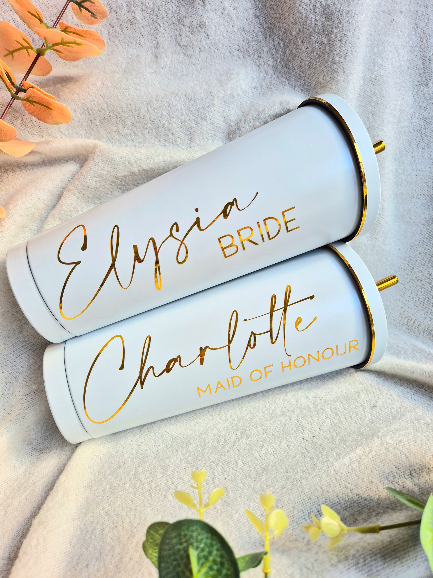 Personalised Metal Bridal Tumbler