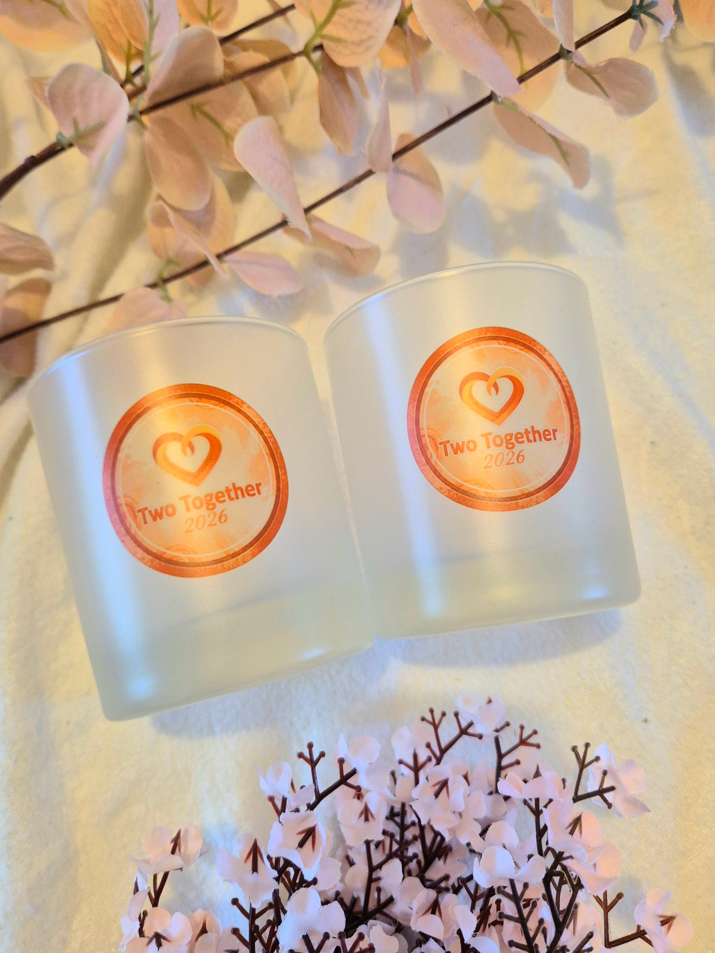 Competition Gifts - Set of 2 Frosted Glasses