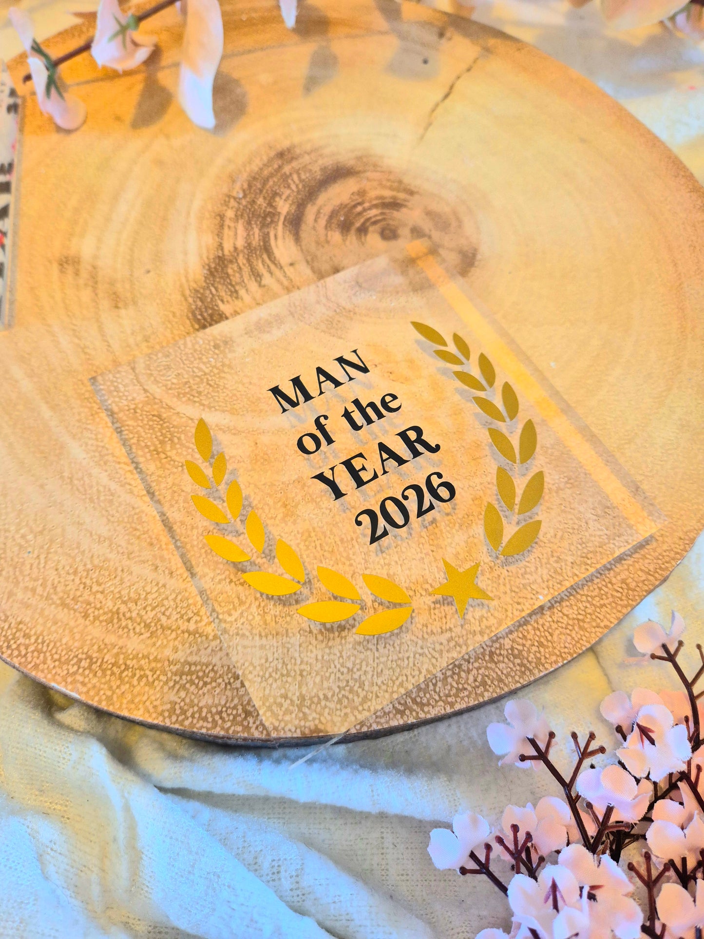 Competition Acrylic Awards - Man Of The Year