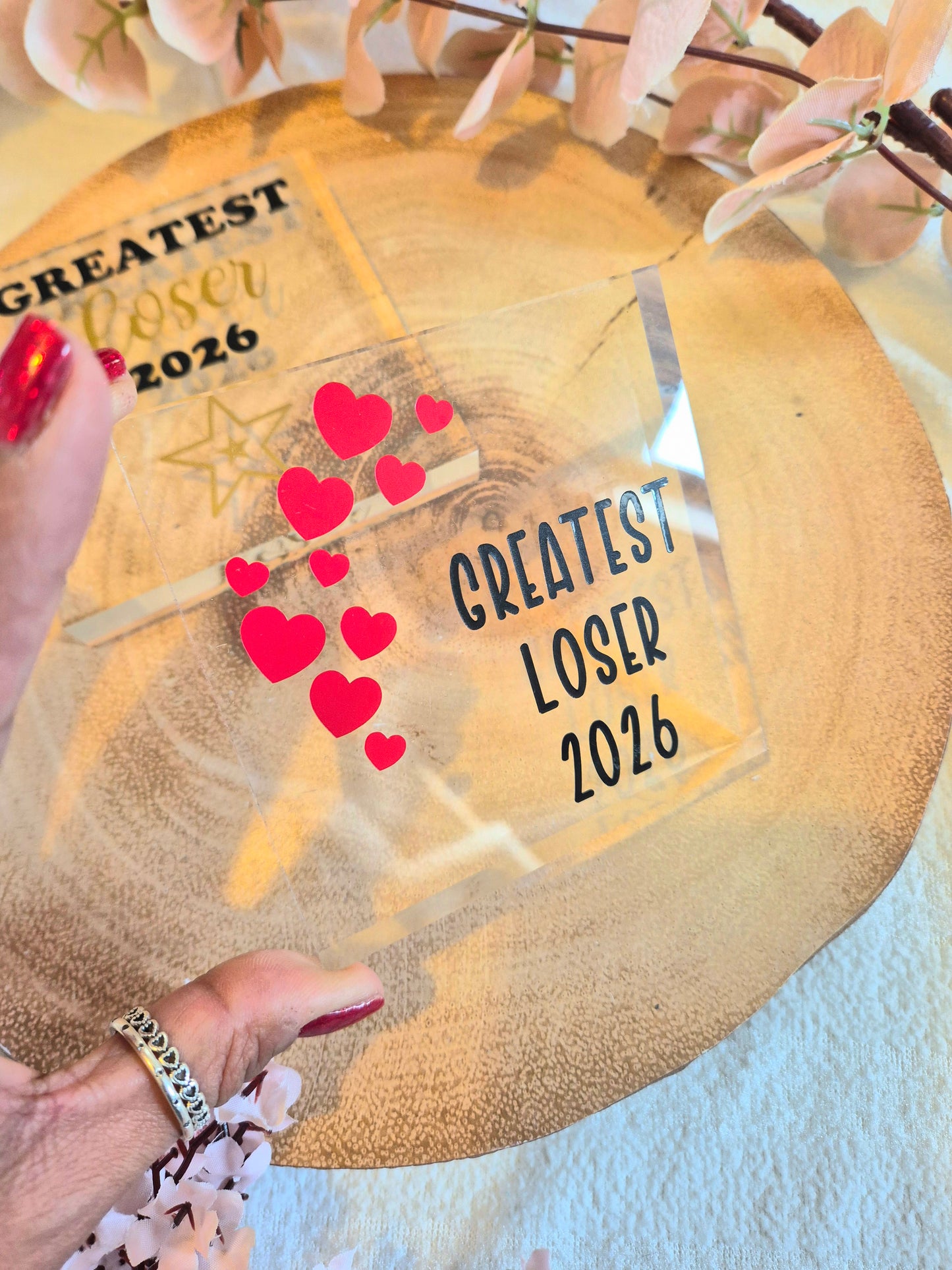 Slimming Competition Acrylic Awards