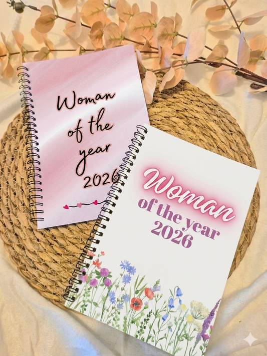 A5 Notebooks - Woman Of The Year