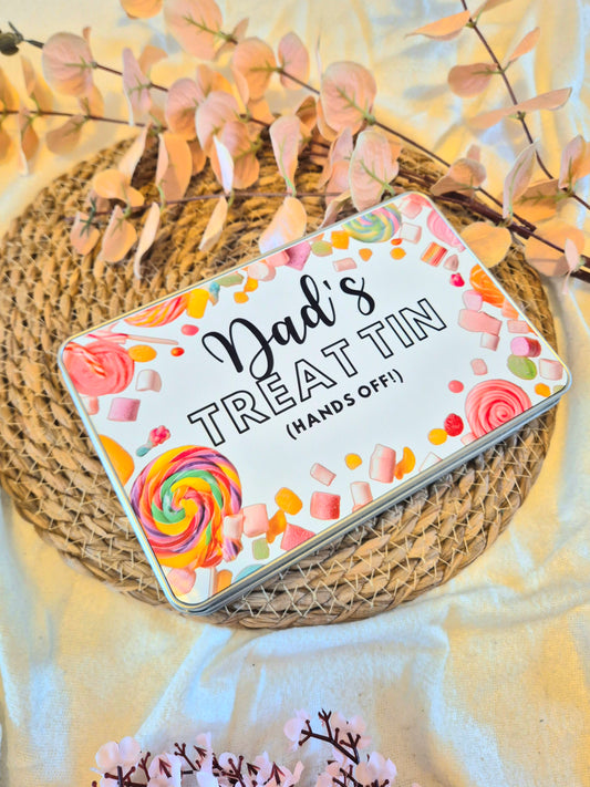 Personalised Metal Treat Tin