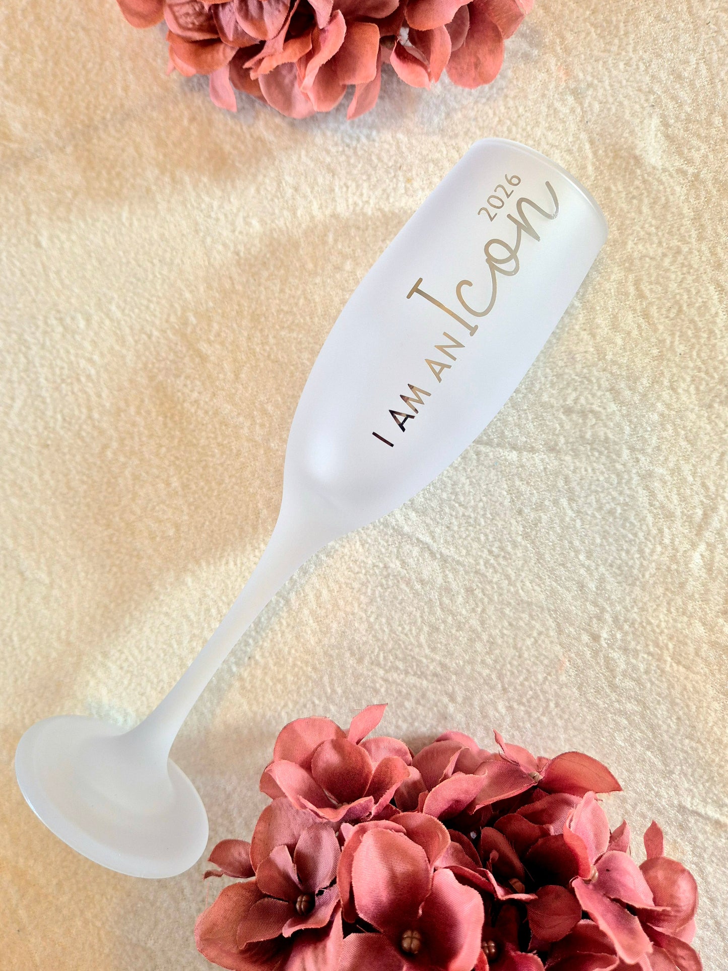 Icon 2026 -  Frosted Champagne Flute