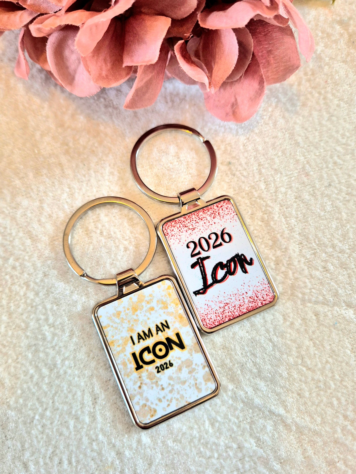 Metal Keyrings - Icon 2026